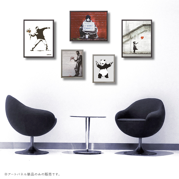 バンクシー 楽天市場】BANKSY バンクシー 透明 ステッカー BNK-001XS BNK