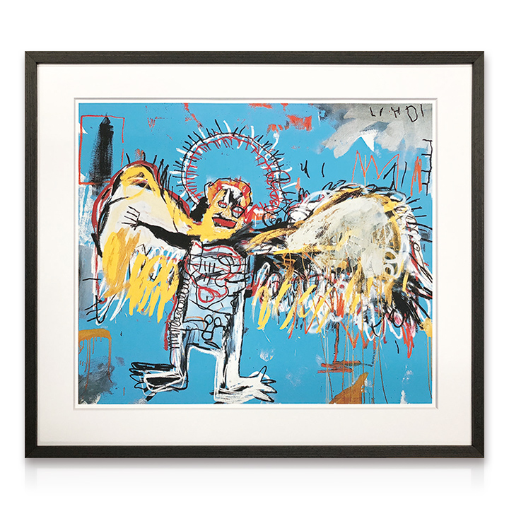 【希少/廃盤】Francfranc × ジャン＝ミシェル・バスキア アートパネル アートパネル Jean-Michel Basquiat ジャン＝ミシェル・バスキア