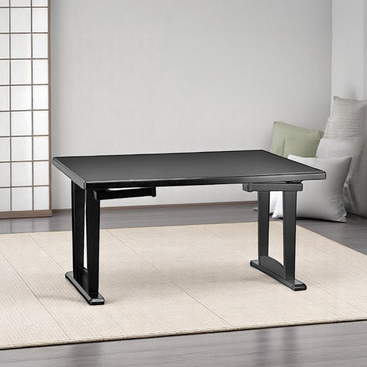 テーブル 折りたたみ 座卓兼用 120x60 4人 和風 座卓 脚 高さ調節 和室