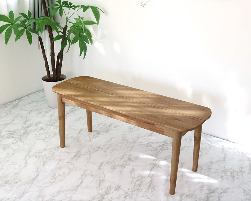 ダイニングテーブルセット ベンチ 4人掛け おしゃれ 北欧 3点セット 幅