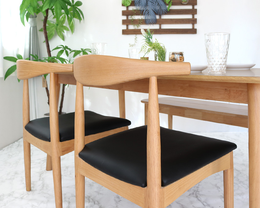 ダイニングテーブルセット 6人掛け おしゃれ 北欧 7点セット 165cm 6人