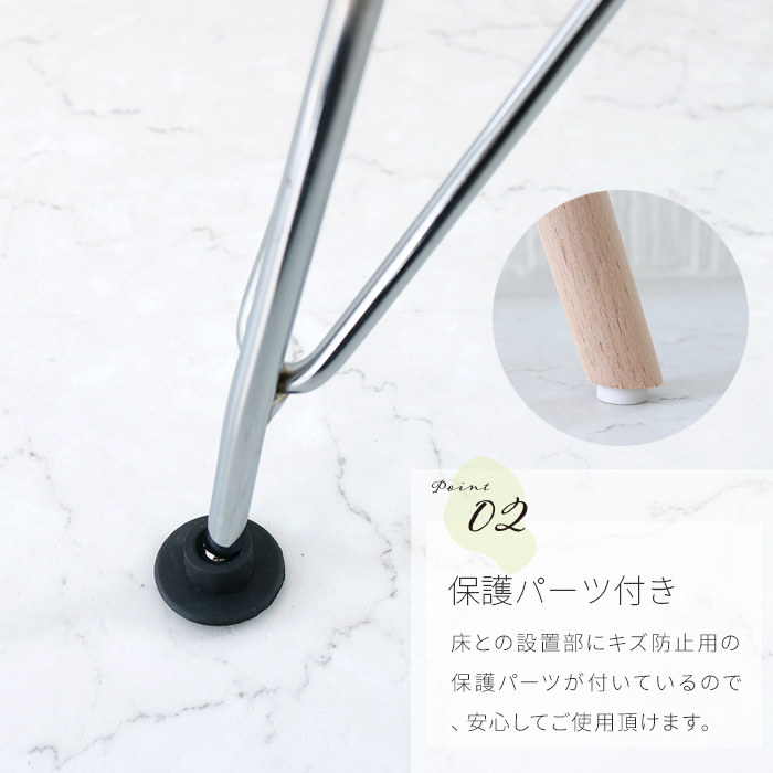 2脚セット イームズチェア クリア 透明 クリアチェア シェルチェア