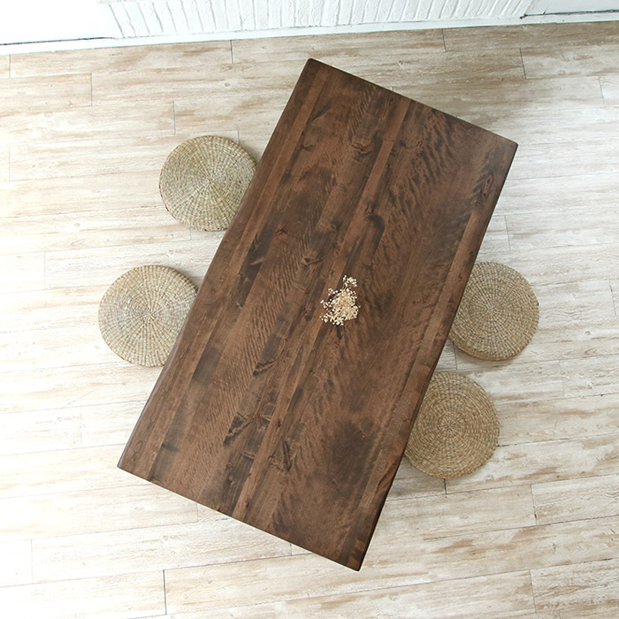 ローテーブル 和モダン 150 座卓 センターテーブル 天然木 無垢 木製