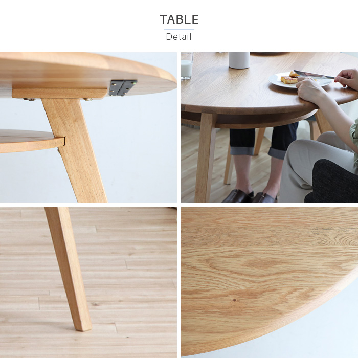 ダイニングテーブル 110cm 丸テーブル 3人~4人掛け 円形テーブル 木製 