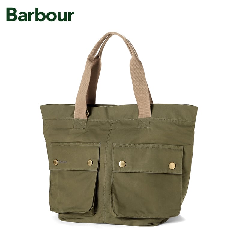 Barbour バブアー ／ コットン2WAYトートバッグ「UBA0744