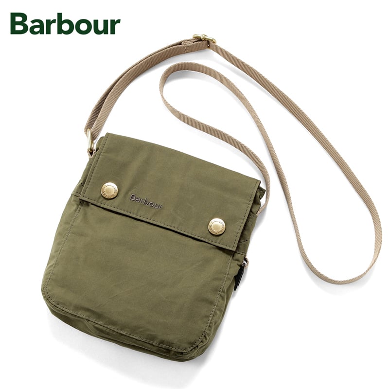 Barbour バブアー ／ コットンミニショルダーバッグ「UBA0739