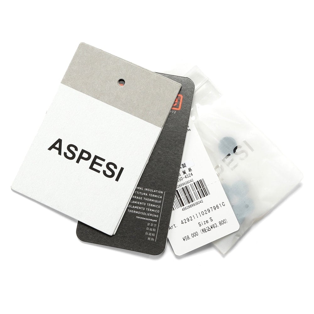 ASPESI（アスペジ） 【SALE】アスペジ ASPESI ／ 24-25AW 撥水高密度