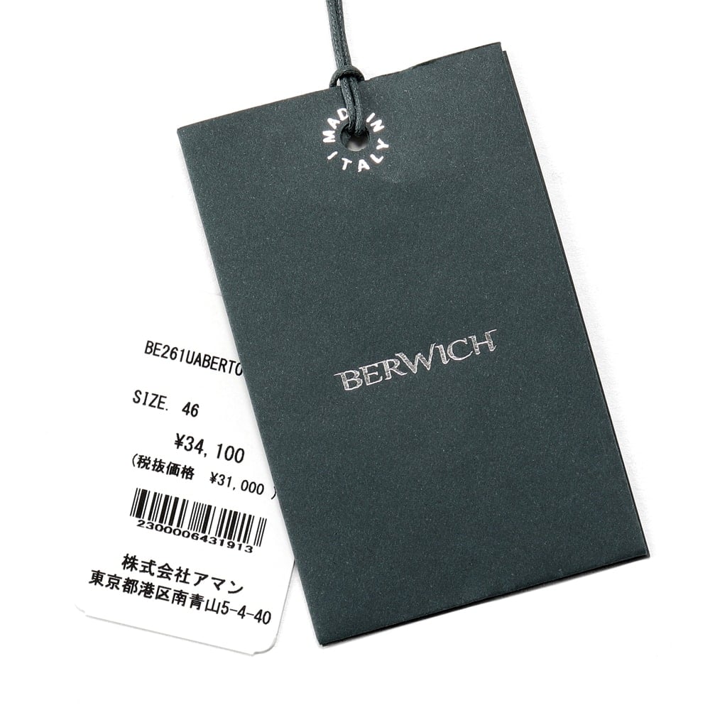 BERWICH★試着のみベルウィッチ シャーリングさらさらサマーウール黒48 BERWICH（ベルウィッチ） 【SALE／返品・交換不可】ベルウィッチ