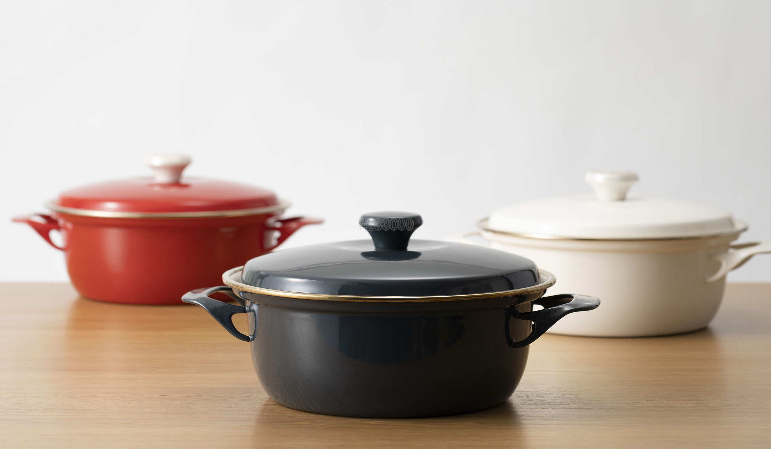 EX Series（Honey Ware） 送料無料 富士ホーロー 22cm キャセロール EX