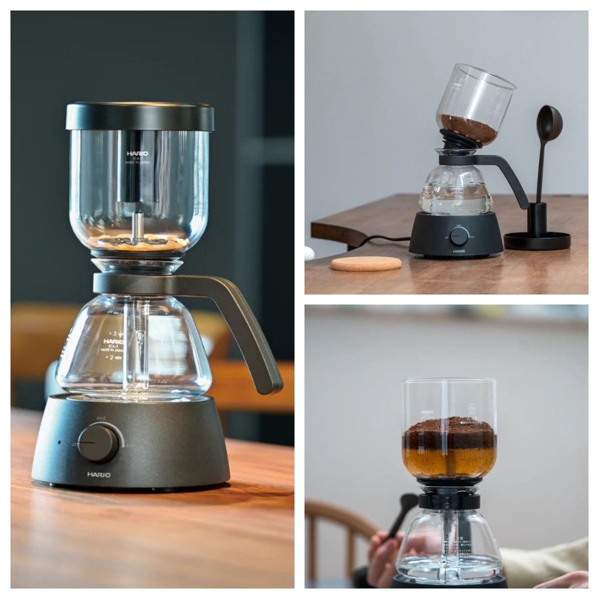 HARIO Electric Coffee Syphon ECA-3-B ハリオ : eca-3-b : イキト