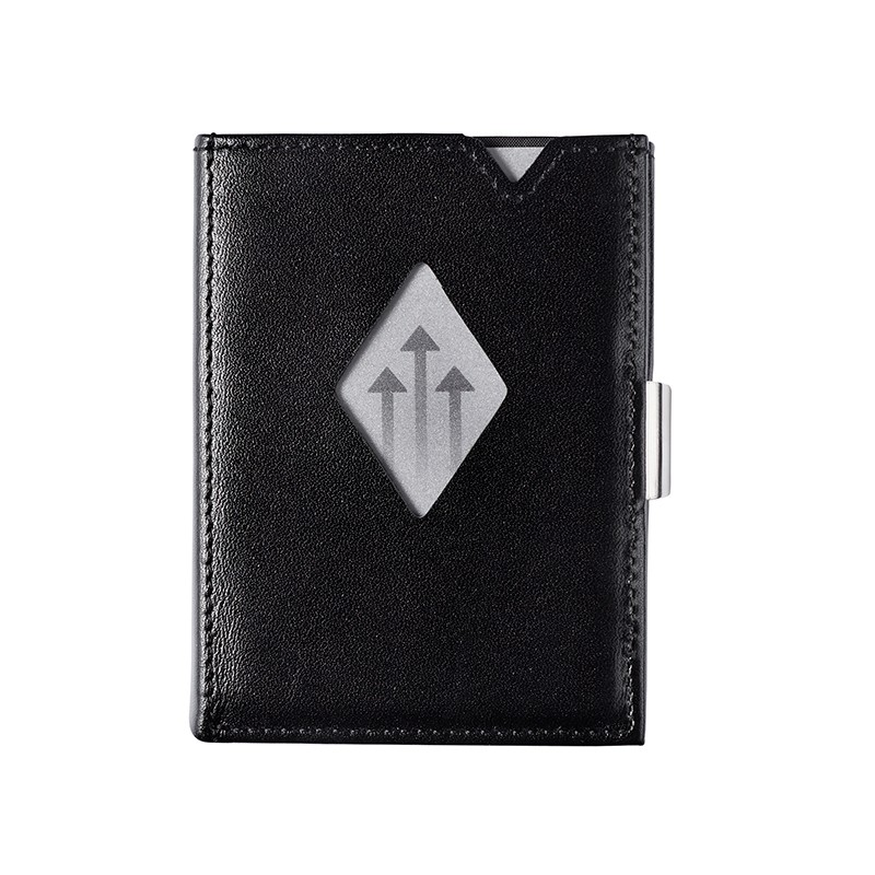 EXENTRI MULTI WALLET (エキセントリ マルチウォレット)ブラック 本革