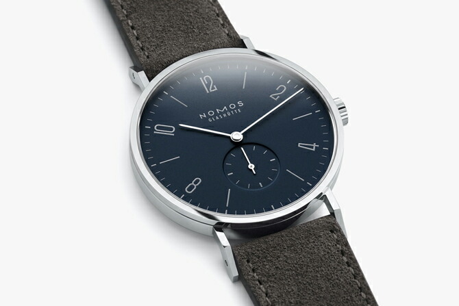 NOMOS ノモス タンジェント38 ミッドナイトブルー 腕時計 38ミリ 手