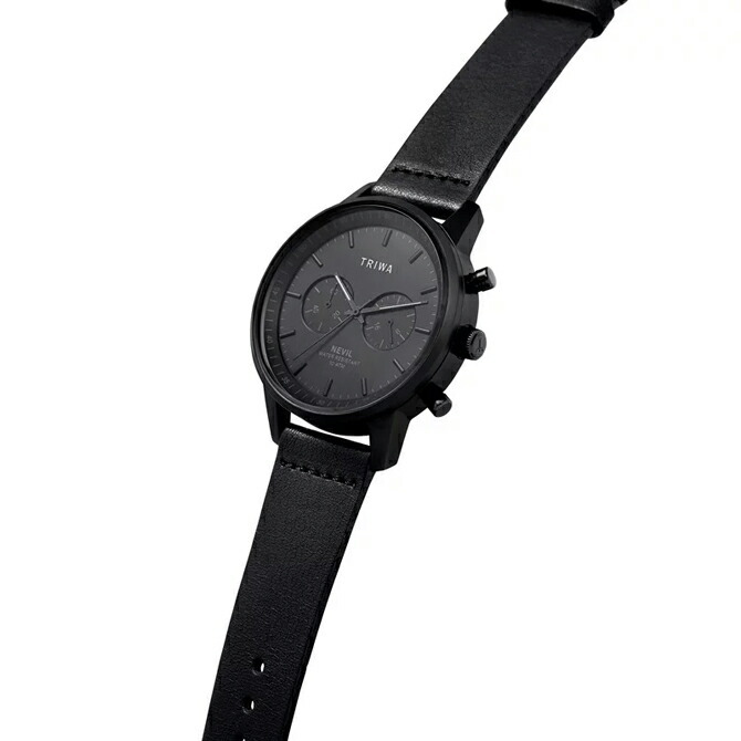 トリワ TRIWA NIGHT NEVIL ナイト ネビル マットクロノグラフ 10気圧