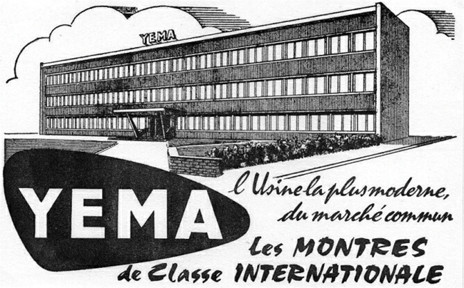 イエマ YEMA ディジディスク 自動巻き 10気圧防水 日本国内正規品