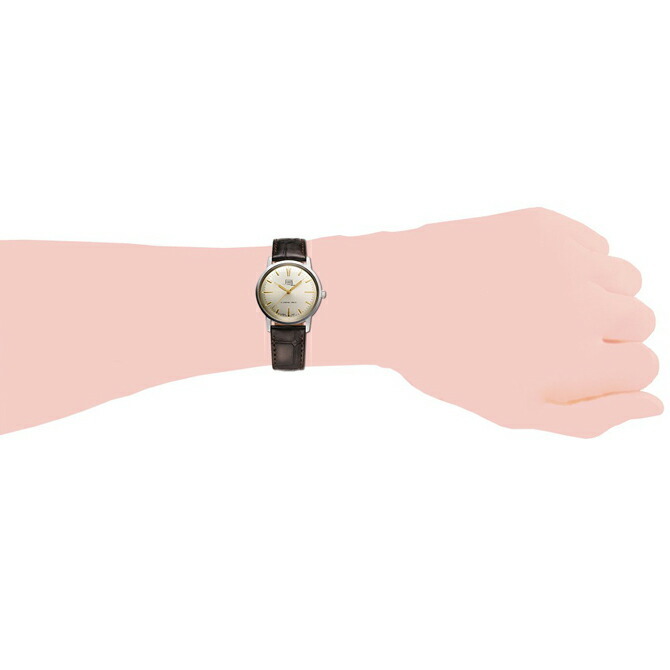 FHB エフエイチビー F908シリーズ シャンパン クォーツ ブラウンレザー