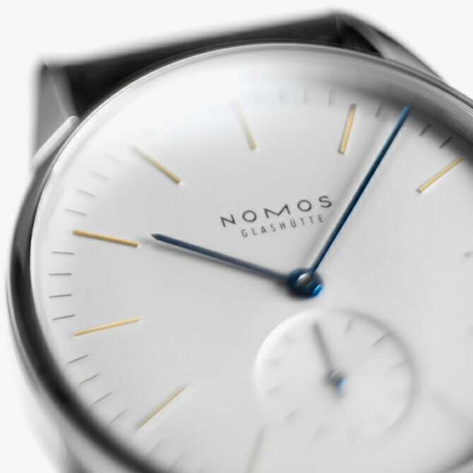 NOMOS ノモス オリオン ORION 35ミリ 手巻き シルバーホワイト