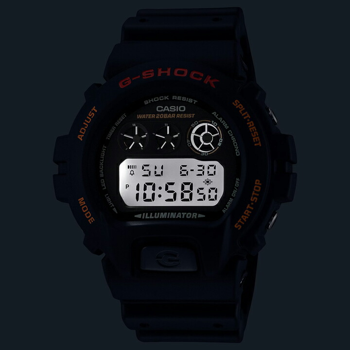 G-SHOCK Gショック カシオ 6900シリーズ 50mm 20気圧防水 国内正規品 メンズ腕時計  DW-6900UB-9JF【DW6900UB9JF】