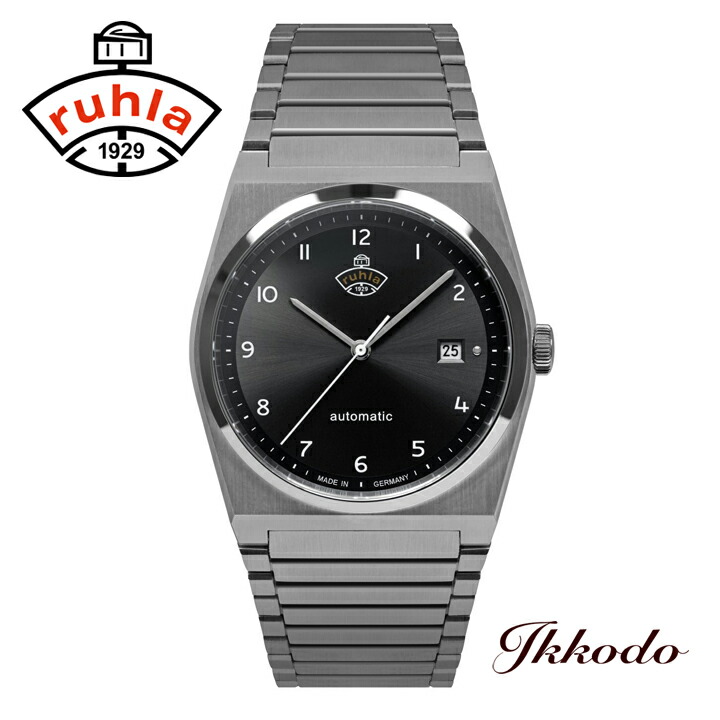 【その他】ルーラ ruhla POINTtec（ポインテック社）SPACE CONTROL  自動巻き 40mm ドイツ製 10気圧防水 腕時計 日本国内正規品 2年保証 4660M-2AT【4660M2AT】