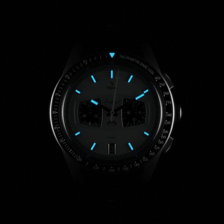 イエマ YEMA ラリーグラフ メカクォーツ2 フランス製 クォーツ クロノ