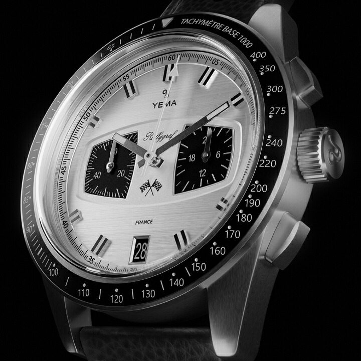 イエマ YEMA ラリーグラフ メカクォーツ2 フランス製 クォーツ クロノ