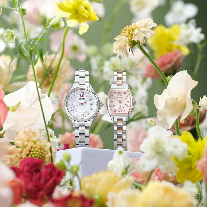 LUKIA セイコー SEIKO ルキア Happy Collection 10気圧防水 レディース