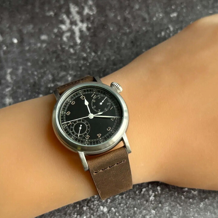 M.R.M.W. モントルロロイ TYPE A-7 アビエーションハックウォッチ