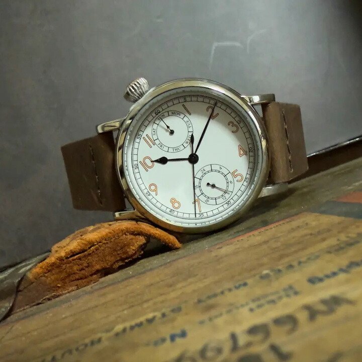 M.R.M.W. モントルロロイ TYPE A-7 アビエーションハックウォッチ