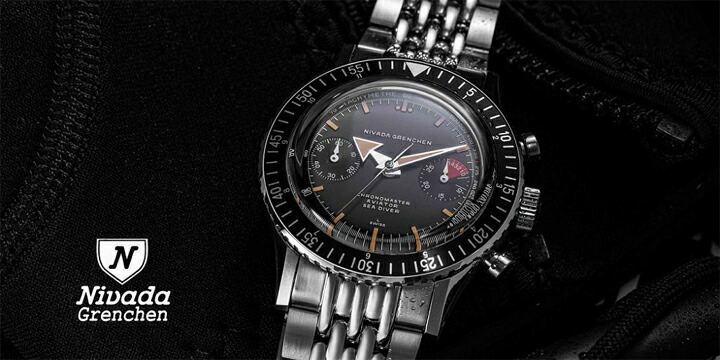 世界限定75本 ニバダ グレンヒェン Nivada Grenchen アンターク