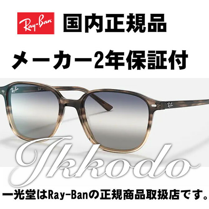 Ray-Ban レイバン LEONARD バイグラディエント ローブリッジフィット