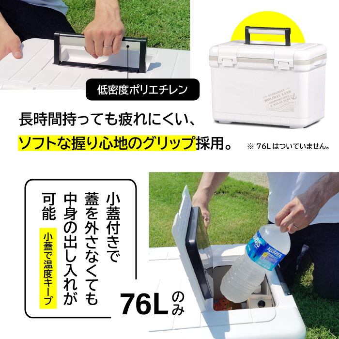 今だけ保冷剤付き！】 ホリデーランド クーラーボックス