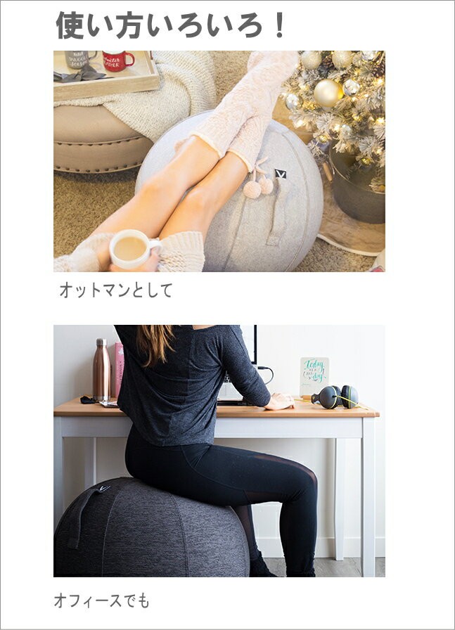 バランスボール 65cm ビボラ Vivora シーティングボール ルーノ