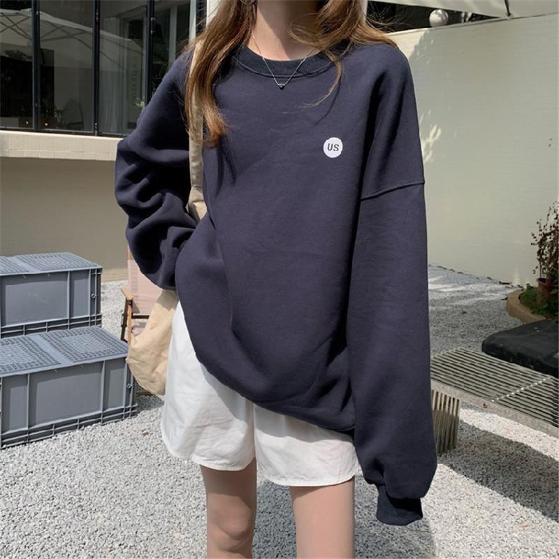 パーカー レディース 秋コーデ プルオーバー ゆったり 秋服 カジュアル アウター カットソー Tシャツ スウェット トレーナー 春秋 通勤 ビジネス