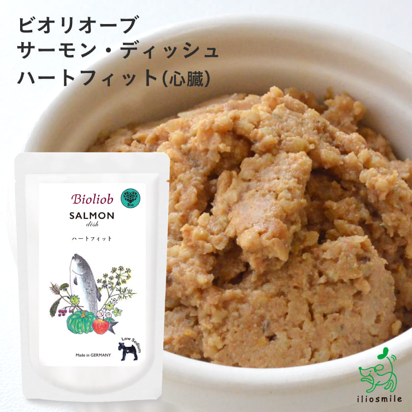 Yahoo! Yahoo!ショッピング(ヤフー ショッピング)Bioliob ビオリオーブ 犬 ごはん 無添加  サーモン ディッシュ ハートフィット 心臓/Herrmann’s ヘルマン ウェット フード レトルト 鮭