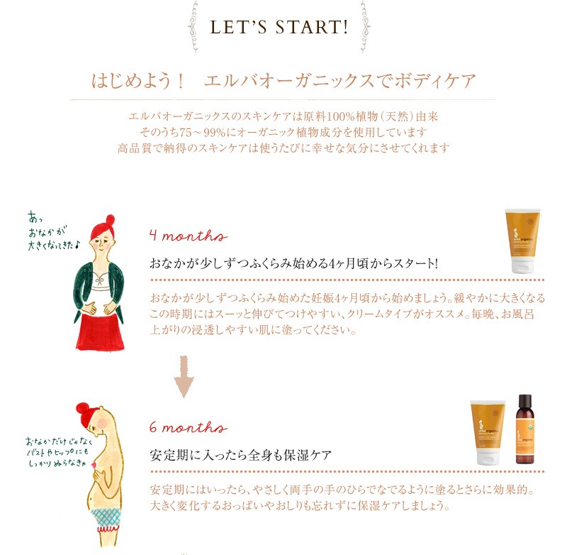 妊産婦ケア 保湿 妊娠線 産前 産後 erbaorganics エルバオーガニックス ストレッチマークオイル120ml