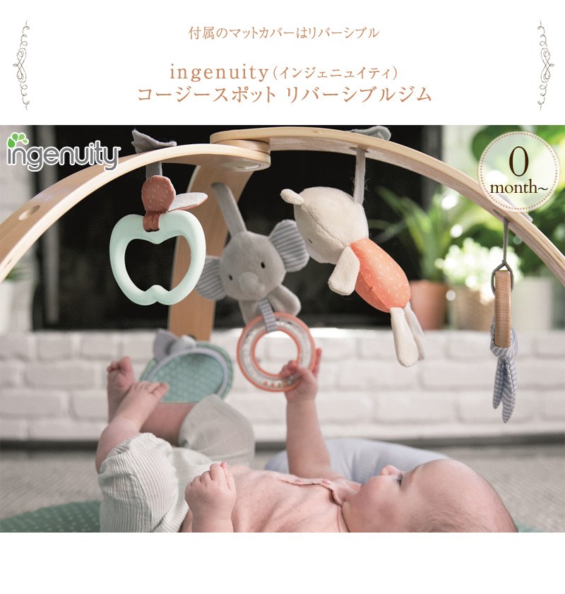 プレイジム おもちゃ ベビージム 赤ちゃん ジム ingenuity