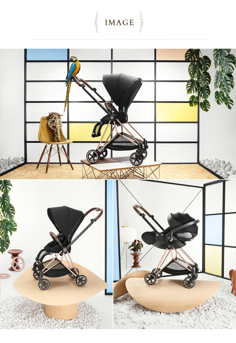 ミオス ベビーカー 軽量 折りたたみ おしゃれ 両対面式 cybex