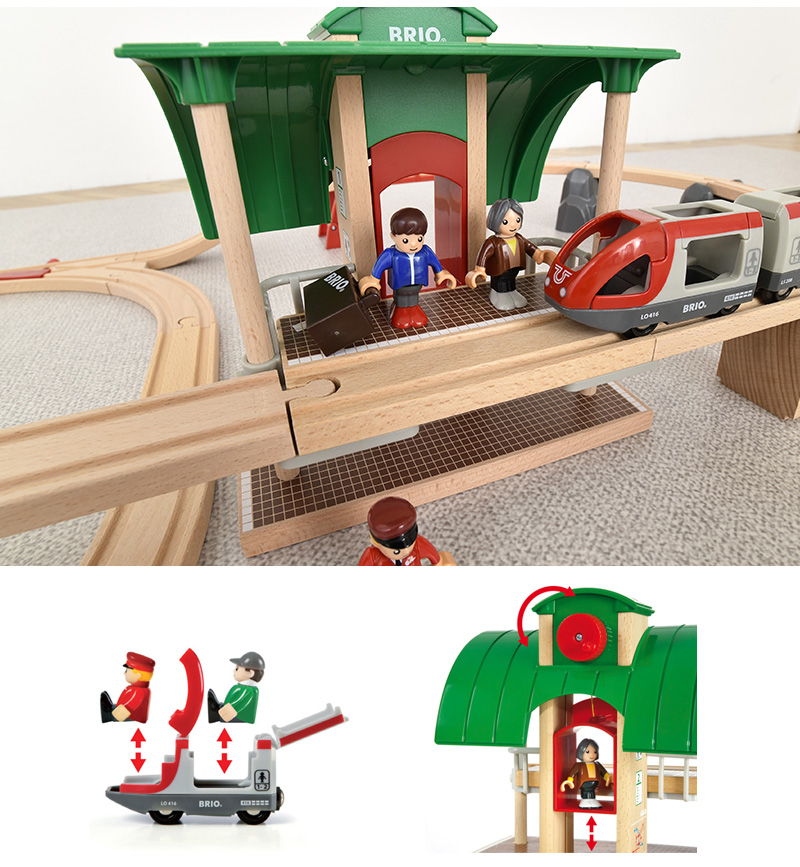 電車のおもちゃ レールセット 木製 おもちゃ プレゼント 子供 人気