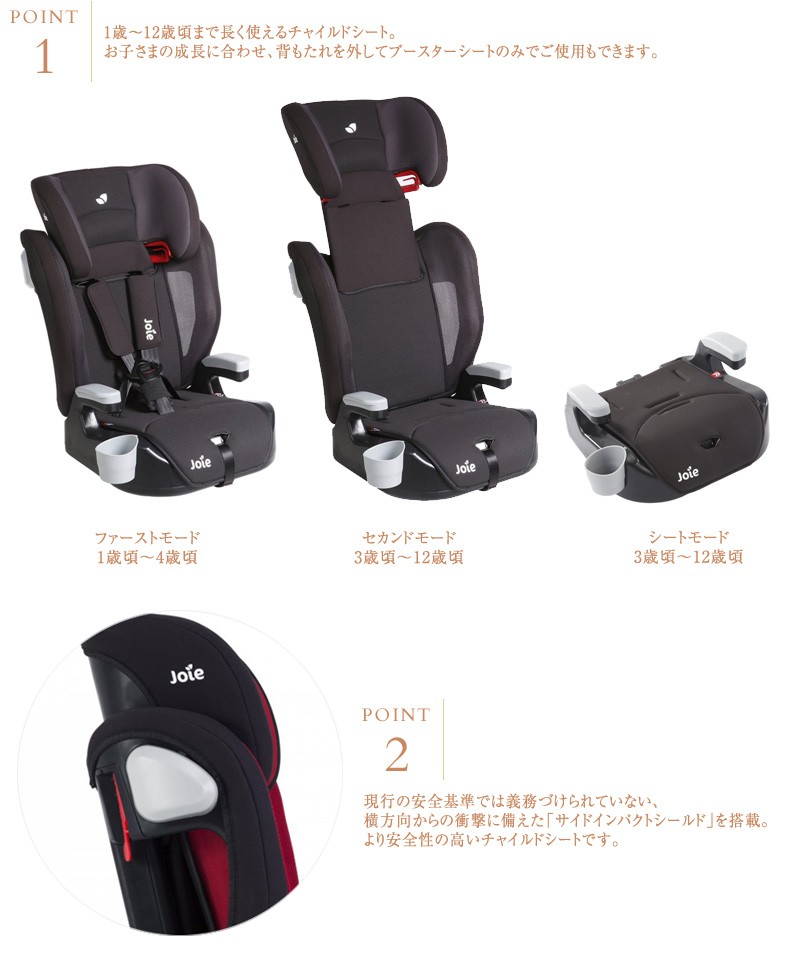 チャイルドシート 1歳から ジュニアシート ブースター ブースター