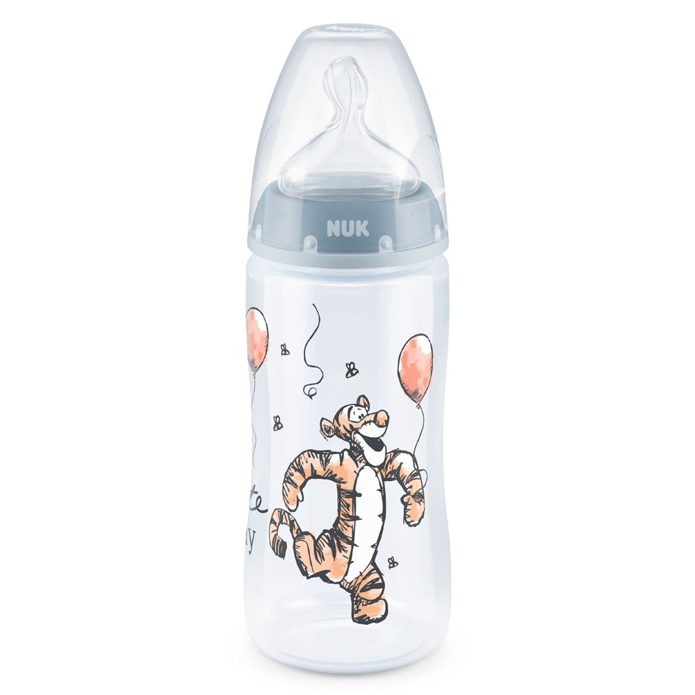 哺乳瓶 プラスチック 新生児 ディズニー かわいい NUK ヌーク プレミアムチョイスほ乳びん 300ml くまのプーさん