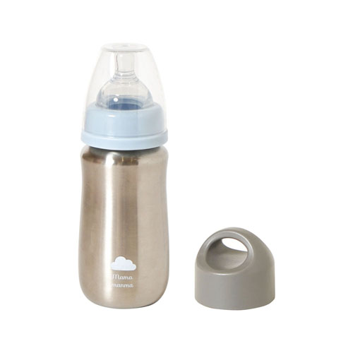 哺乳瓶 ステンレス製 新生児 赤ちゃん ベビー おしゃれ 割れない 10mois ディモワ Mamamanma マママンマ ベビーボトル 出産祝いと子供雑貨アイラブベビー 通販 Paypayモール