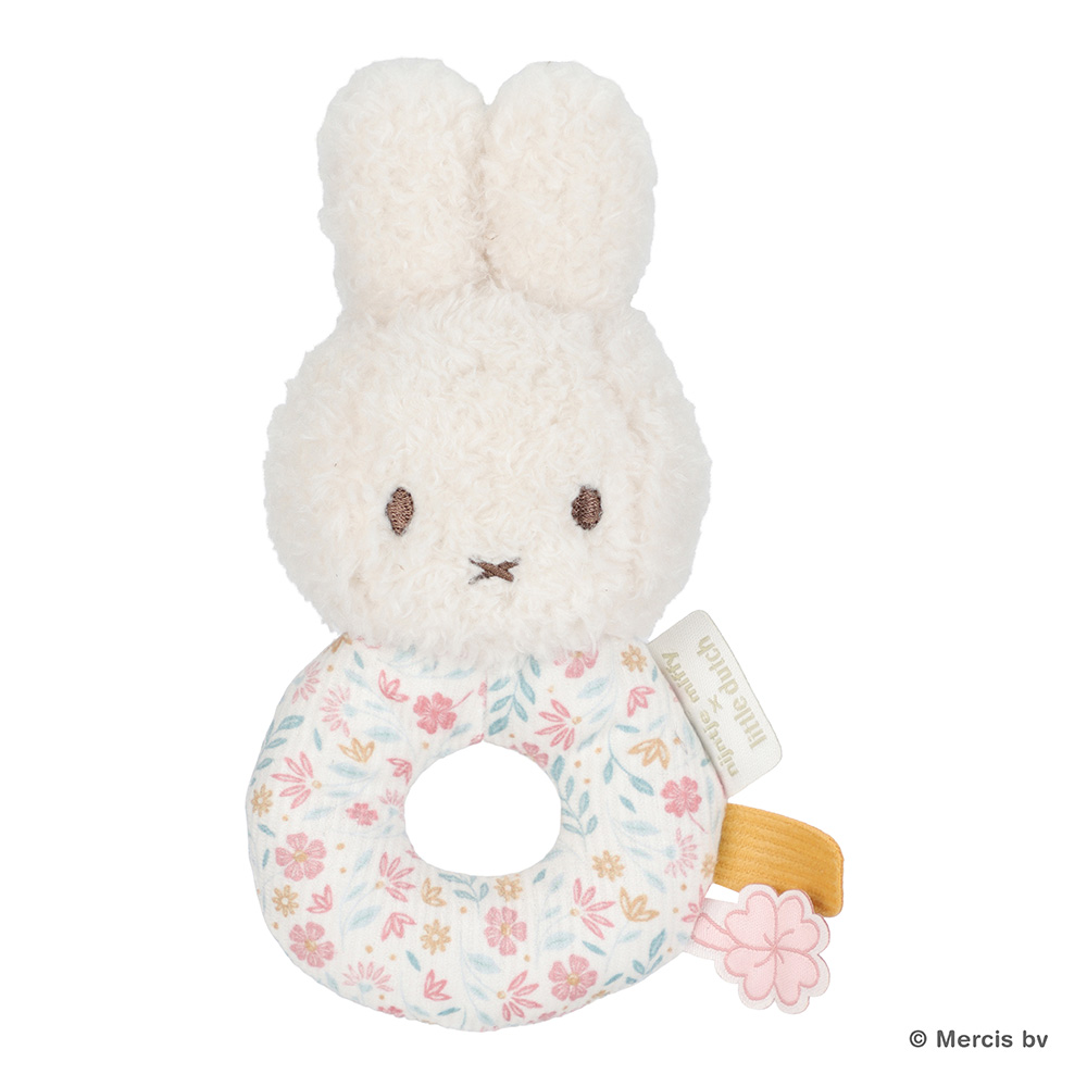 ガラガラ おもちゃ ミッフィー 赤ちゃん 0歳 miffy x Little Dutch