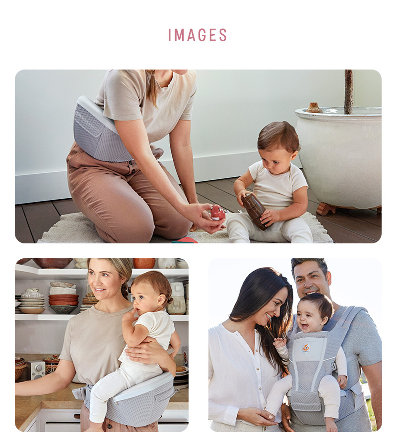 Ergobaby Alta アルタ ヒップシートキャリア CREGBCHIPSFMGRY 