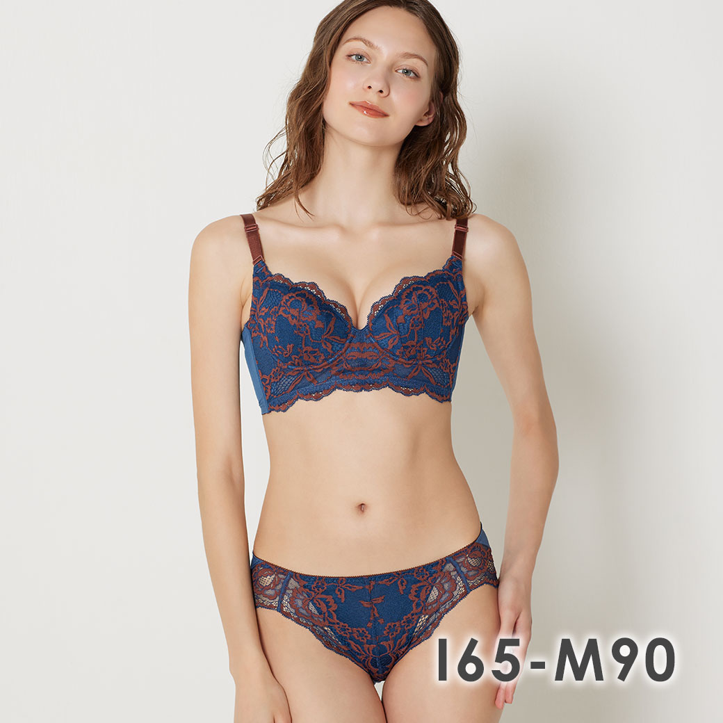 HEAVEN Japan ブラジャー ショーツ セット 大きい サイズ 谷間 育乳