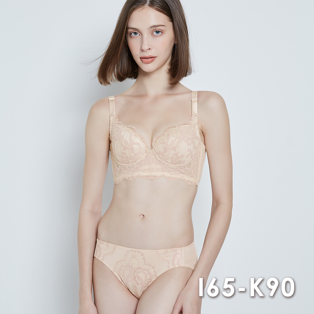 HEAVEN Japan ブラジャー ショーツ セット 大きい サイズ 谷間 育乳