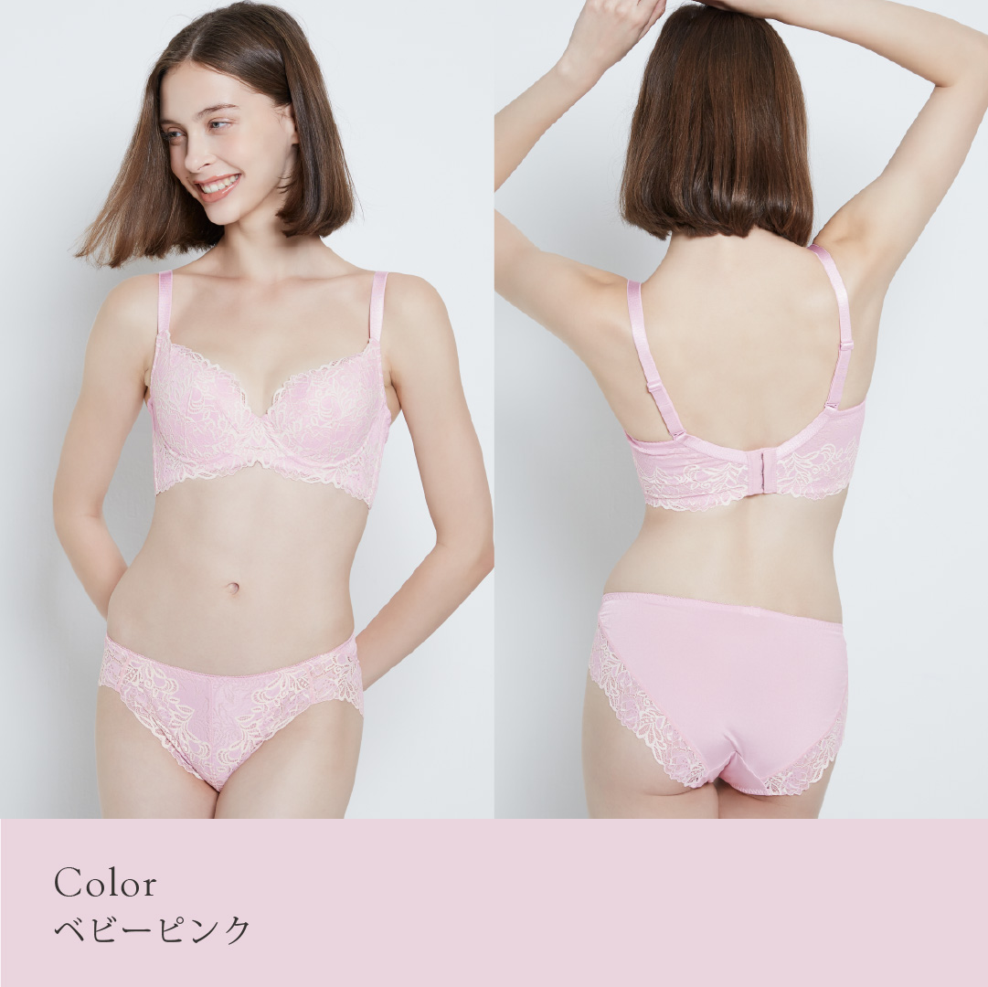 HEAVEN Japan ブラジャー ショーツセット 谷間 育乳ブラ 育乳 脇