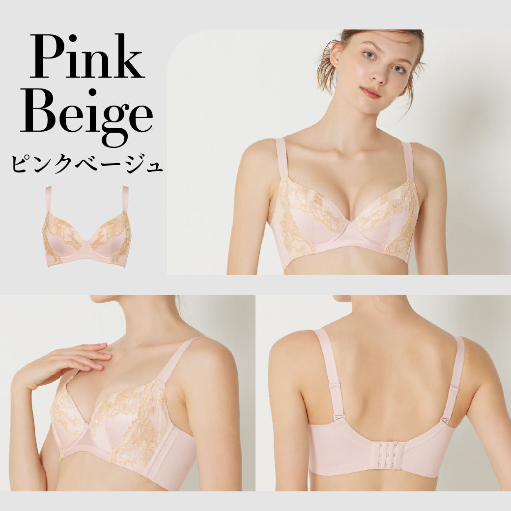 ピンクベージュ