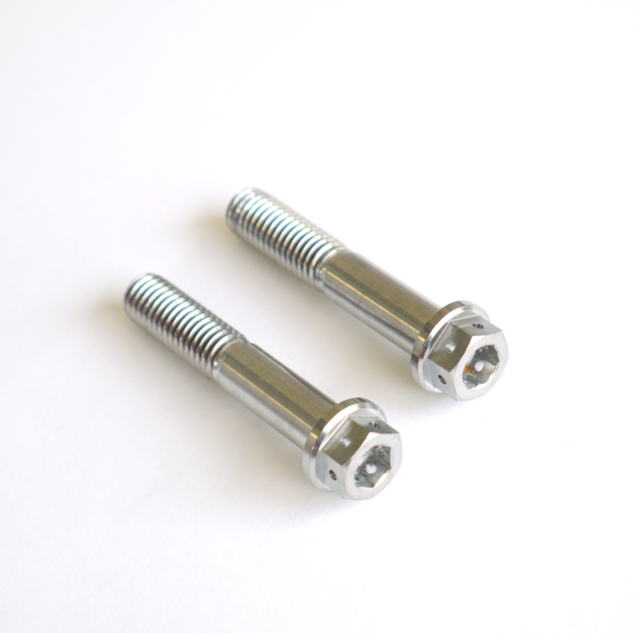 CB400SF NC39 NC41用64チタン製トップブリッジクランプボルトセット