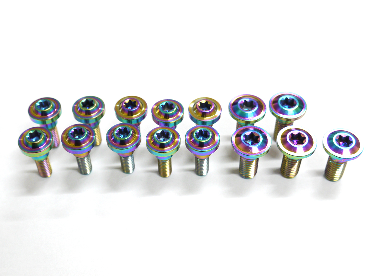 MT-07 MT-09/トレーサー MT-10専用 前後用64チタン合金製ブレーキ
