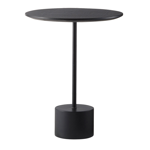 ラウンドテーブル おしゃれ 直径40cm サイドテーブル カフェテーブル 丸型 木製 オーク材｜imadoki-dept｜02