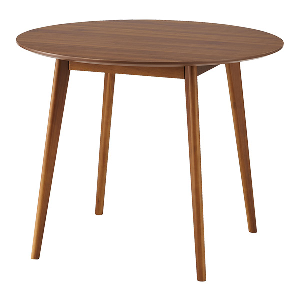 ダイニングテーブル 2人用 おしゃれ 丸 ラウンドテーブル 幅90 円形 木製 北欧